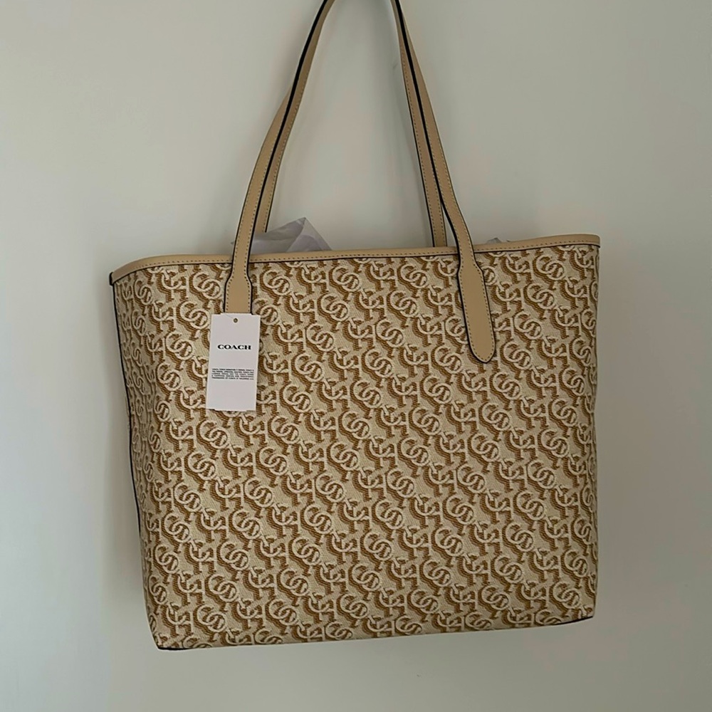 COACH Monogram City Tote